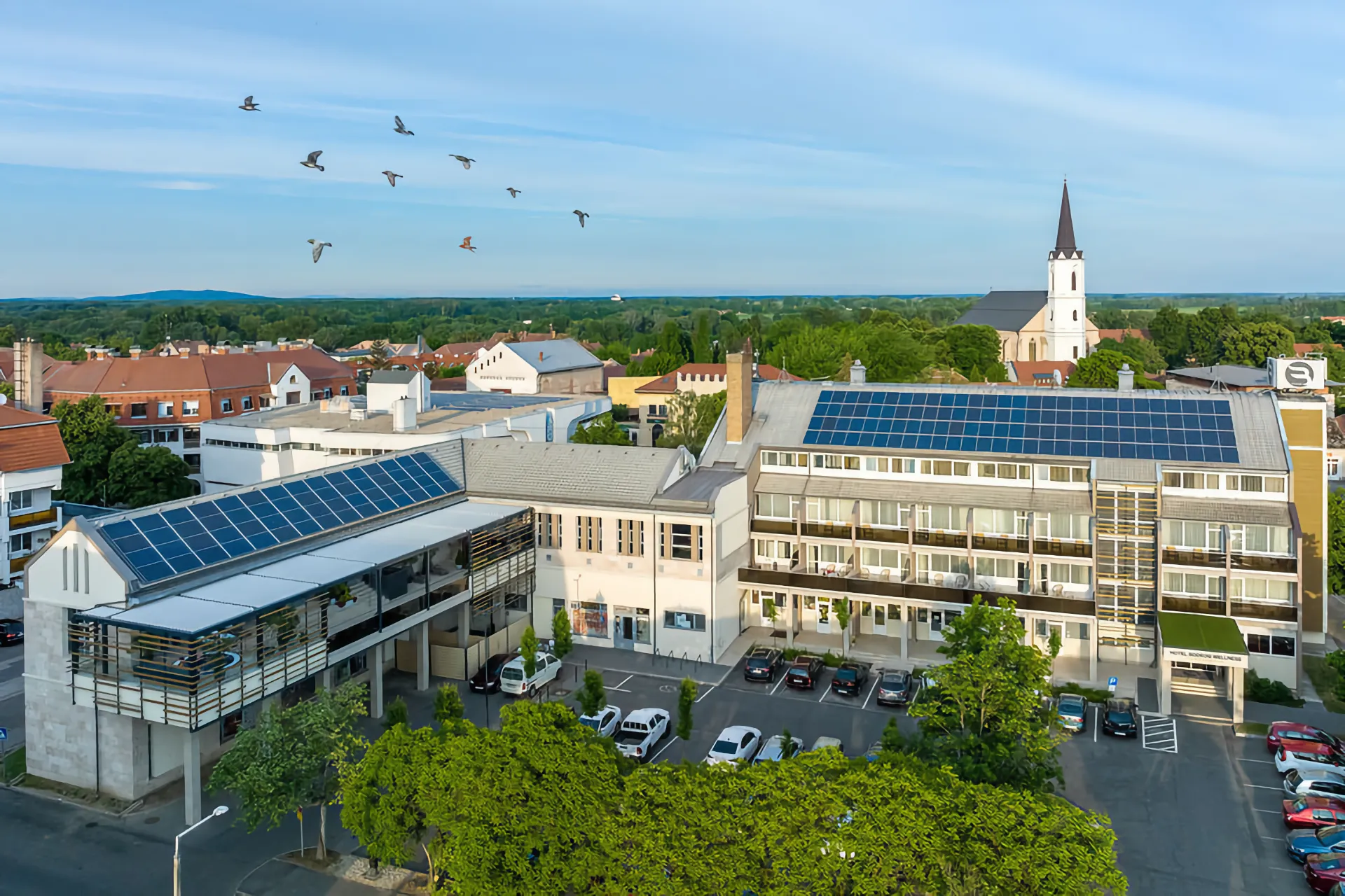 Hotel Bodrog - exterior view
