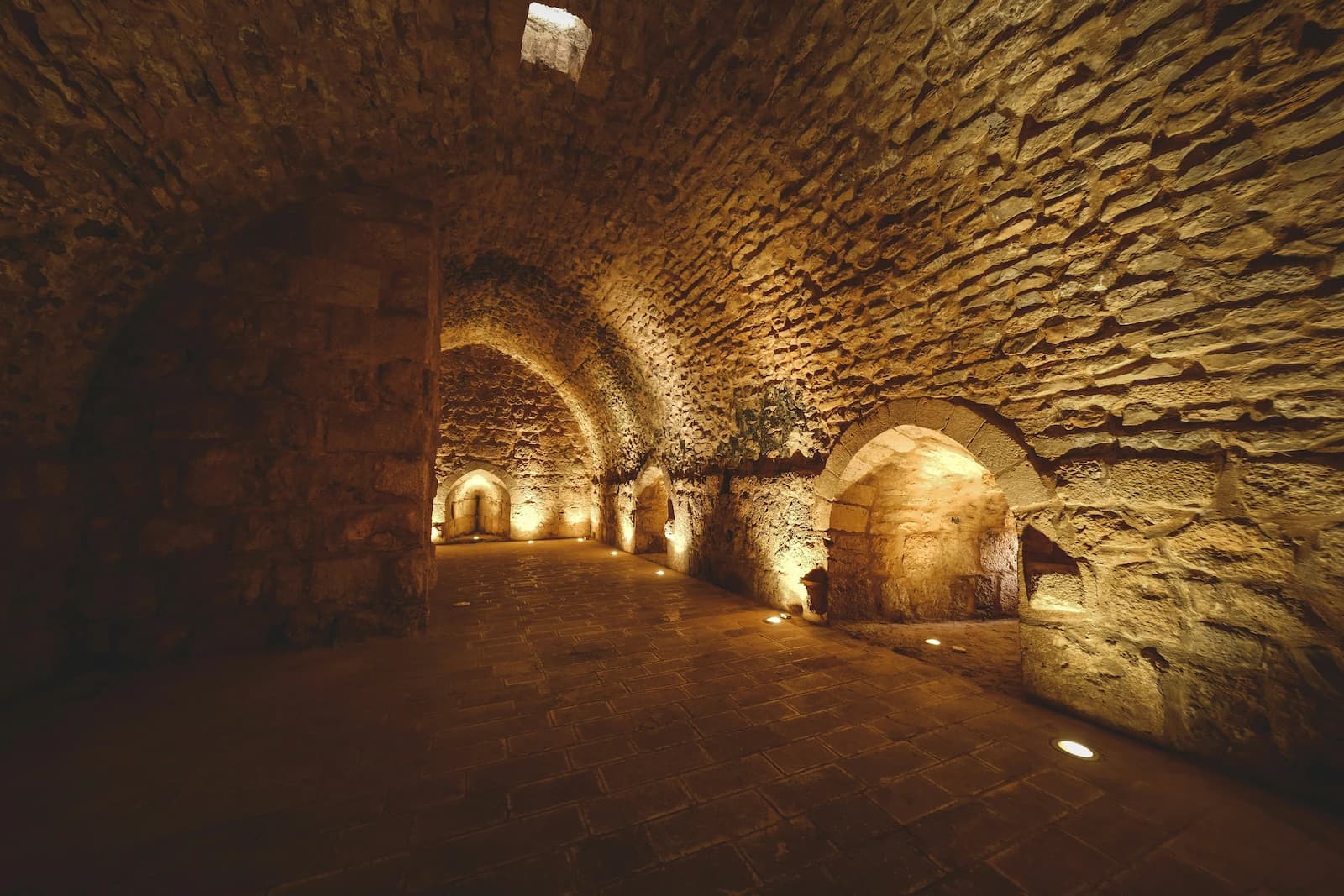 Historic stone wine cellar - the heritage of Tokaj wine culture